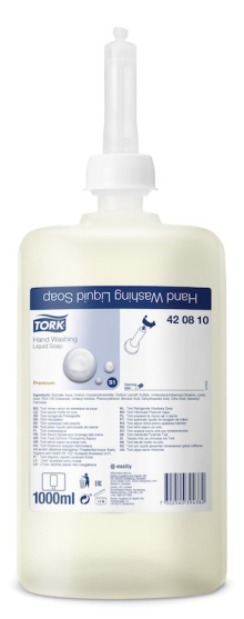 Tekuté mýdlo Tork  Premium BEZ PARFÉMŮ A BARVIV, 1000 ml, S1