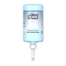 Sprchový gel Tork Premium, modrý, 1000 ml, S1